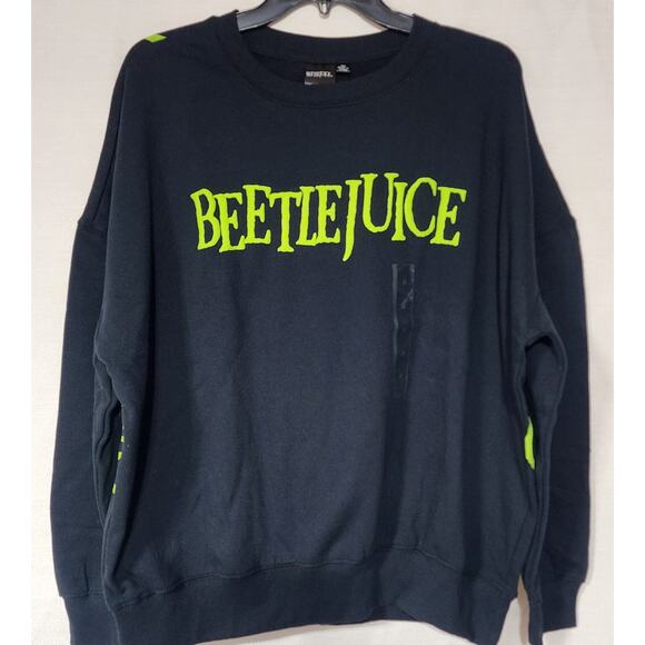 Beetlejuice graphic sweatshirt women's Medium - Picture 1 of 6